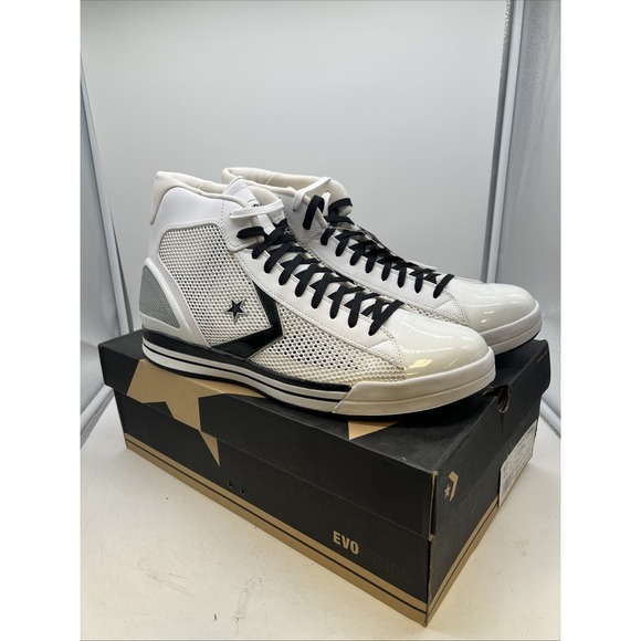 NEW/RARE Converse Star Player EVO Mid - White (123786) - Picture 1 of 8